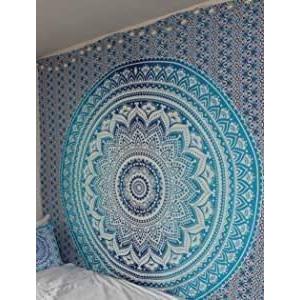 Popular DIY New Launched Ombre Tapestry with Hand Work Indi…