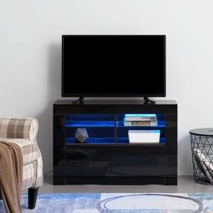 Panana Meuble TV LED en MDF avec 5 Compartiments de Stockag…