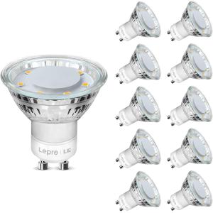 Lepro Ampoules LED GU10 L750, Blanc Chaud 2700K, 4W Equivau…