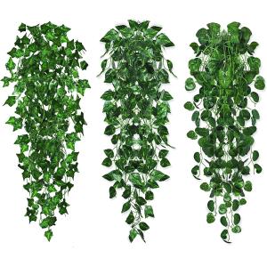 ROLLWAY 3Pcs Plante Tombante Artificielle Plante Artificiel…
