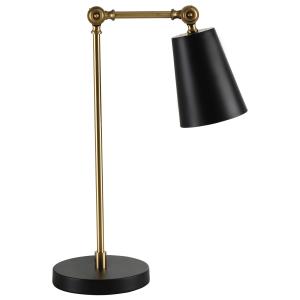 HOMCOM Lampe de table lampe de chevet style industriel angl…