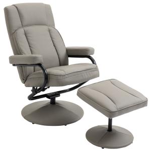 HOMCOM Fauteuil relaxant chaise contemporain ergonomiques i…