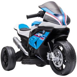 HOMCOM Moto électrique pour enfants 3 roues 6 V 2,5 Km/h mu…