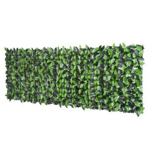 Outsunny Haie artificielle brise-vue jardin balcon terrasse…