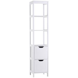 kleankin Meuble colonne de salle de bain armoire haute meub…