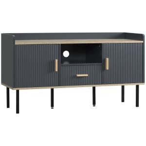 HOMCOM Meuble TV support TV meuble télé design contemporain…