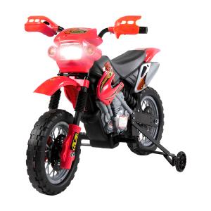 HOMCOM Moto Cross électrique Enfant 3 à 6 Ans 6 V phares kl…