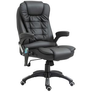 HOMCOM Fauteuil chaise de bureau chaise ergonomique directi…