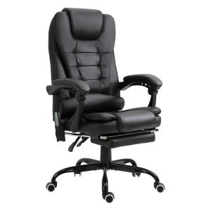 Vinsetto Fauteuil chaise de bureau massant ergonomique avec…