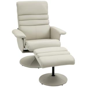 HOMCOM Fauteuil relax chaise contemporain ergonomiques incl…