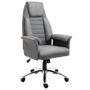 HOMCOM Fauteuil Chaise de bureau ergonomique chaise de bure…