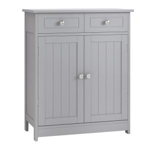 kleankin Buffet Meuble de rangement sur pied salle de bain…