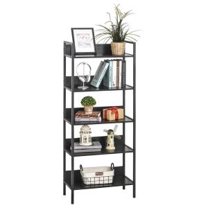 HOMCOM Bibliothèque en bois étagère de rangement à 5 niveau…