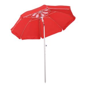 Outsunny Parasol inclinable rond Ø 190 cm tissu polyester a…