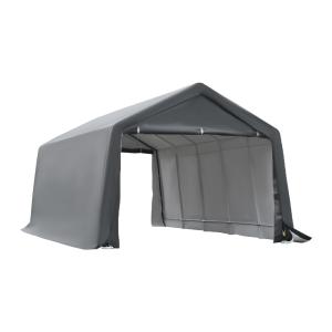 Outsunny Tente garage carport 6 x 3 6 m bâche 195g/㎡ anti-U…