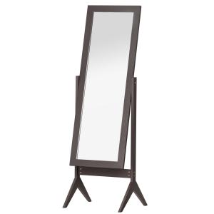 HOMCOM Miroir à Pied Inclinaison réglable miroir de sol Ple…