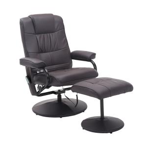 HOMCOM Fauteuil relaxant massant électrique fauteuil massag…