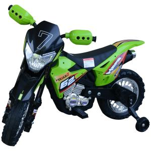 HOMCOM Motocross électrique 35 W Enfant 3 à 6 Ans dim. 109L…