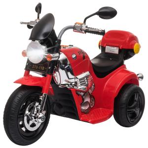 HOMCOM Moto Électrique pour Enfants Scooter 3 Roues 6 V 3 K…