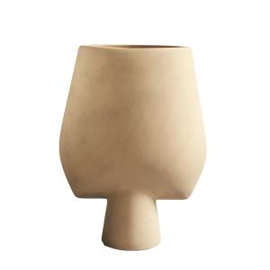 101 Copenhagen - Sphere Vase Square large, sable / beige