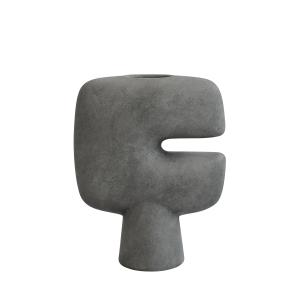 101 Copenhagen - Tribal Vase Mini, gris foncé