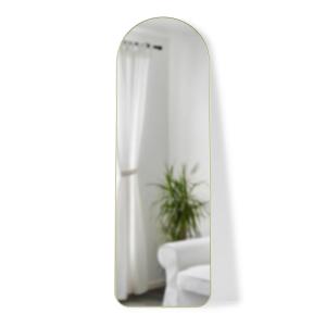 Umbra - Hubba Miroir d'appui, 157 x 51 cm, laiton