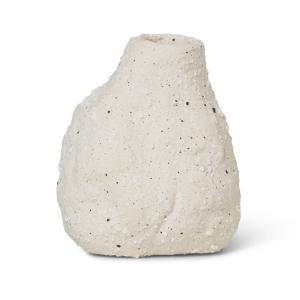 Ferm Living - Vase vulcain, pierre blanc cassé