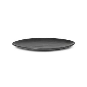 Ferm Living - Flow Assiette, Ø 22 cm, noir