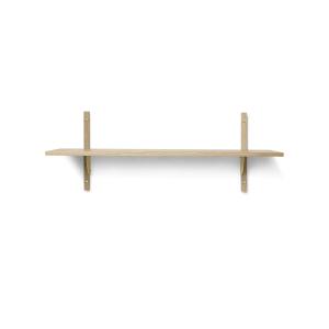 Ferm Living - Etagère murale sectorielle simple, 87 cm, chê…