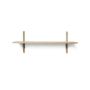 Ferm Living - Etagère murale sectorielle simple, 87 cm, chê…