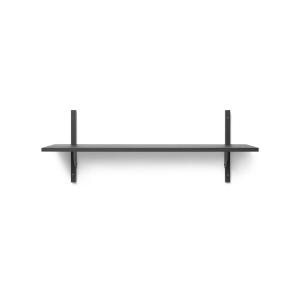 Ferm Living - Etagère murale sectorielle simple, 87 cm, noi…
