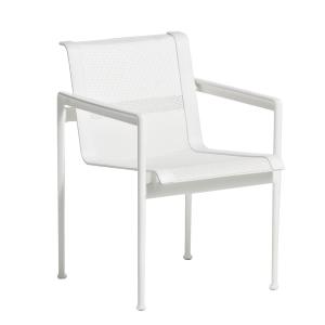 Knoll - 1966 Chaise de salle à manger avec accoudoirs, blan…