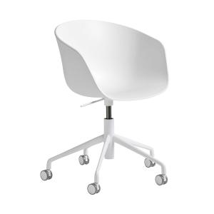HAY - About A Chair AAC 52 avec Gaslift, aluminium blanc /…