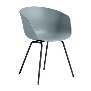 HAY - About A Chair AAC 26 , noir / dusty blue 2. 0 (patins…