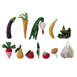 Bloomingville - Mini Elharft Set de jeu, légumes & fruits,…