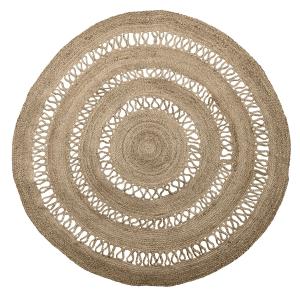 Bloomingville - tapis en fibres naturelles Ø 182 cm, jute