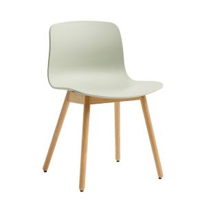 HAY - About A Chair AAC 12 , chêne laqué / pastel green 2.…