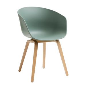 HAY - About A Chair AAC 22, Chêne laqué / fall green 2. 0
