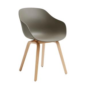HAY - About A Chair AAC 222, chêne laqué / kaki 2. 0 (patin…