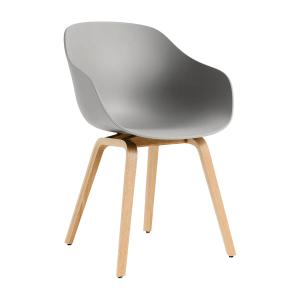 HAY - About A Chair AAC 222, chêne laqué / concrete grey 2.…