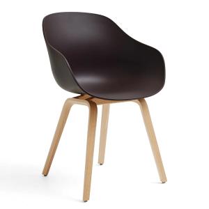HAY - About A Chair AAC 222, chêne laqué / raisin 2. 0 (pat…