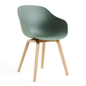 HAY - About a Chair AAC 222, chêne laqué / fall green 2. 0