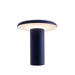 Artemide - Takku Lampe de table LED, bleu anodisé