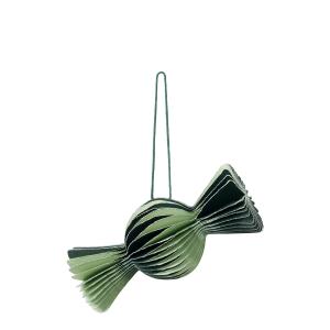 Broste Copenhagen - Caramel Pendentif, light green / forest…