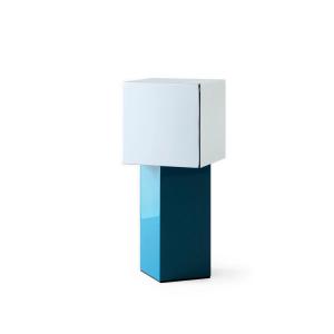 & Tradition - Pivot Portable ATD7 Lampe à accu, bleue / arg…