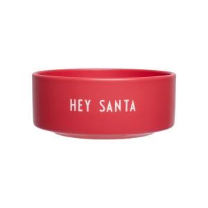 Design Letters - Snack Bol, Hey Santa / faded rose