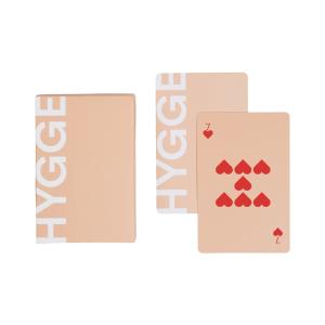 Design Letters - Hygge Jeu de cartes, beige
