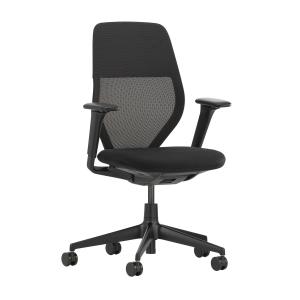 Vitra - ACX Light Chaise de bureau, Silk mesh nero / X Net…