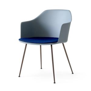 & Tradition - Rely HW34 Chaise avec accoudoirs, bronzée / b…
