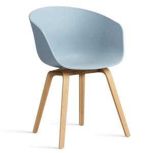 HAY - About A Chair AAC 22, chêne laqué / slate blue 2. 0